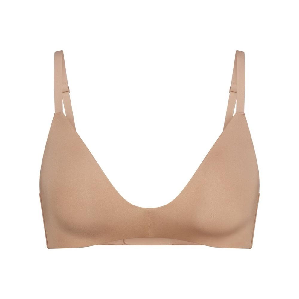 NWT Skims Wireless Form T-shirt Demi Bra Clay Nude BR-WRL-1889 sz 34DDD
